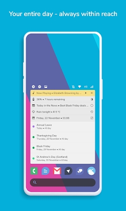 Download Homestack for KLWP (Kustom Theme) Mod Apk