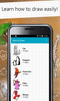 How to Draw - Easy Lessons Mod Apk