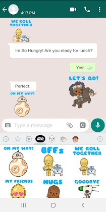 Download The Rise of Skywalker Stickers Mod Apk