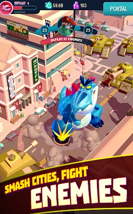 I Am Monster: Idle Destruction Mod Apk