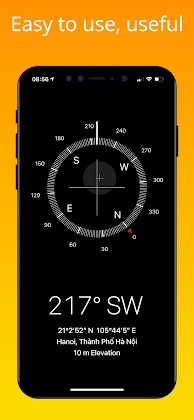 Download iCompass - Compass iOS 15 Mod Apk