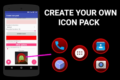 Icon Pack Generator - Custom icon pack maker Mod Apk