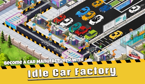 Idle Car Factory: Car Builder Mod Apk