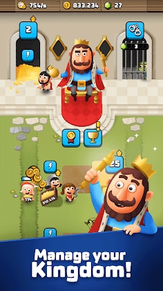 Idle King Clicker Tycoon Games Mod Apk