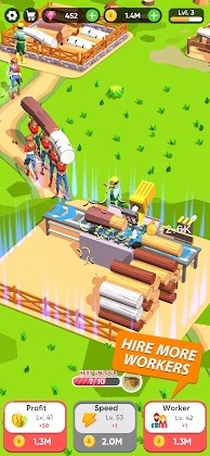 Idle Lumber Mill Mod Apk
