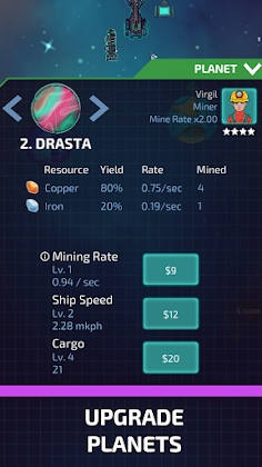 Download Idle Planet Miner Mod Apk