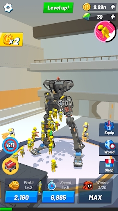 Idle Robot Inc - Idle, Tycoon & Simulation Mod Apk