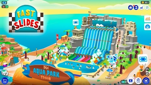 Download Idle Theme Park Tycoon-Game Mod Apk
