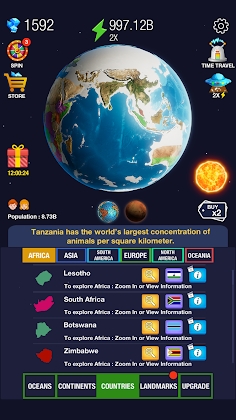 Download Idle World - Planet Earth Mod Apk