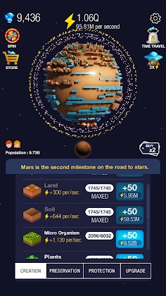 Idle World - Planet Earth Mod Apk