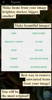 Impress - photo editor Mod Apk