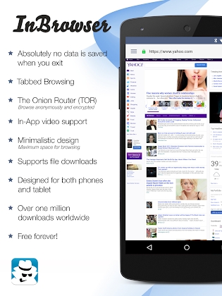 InBrowser - Incognito Browsing Mod Apk