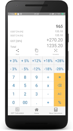 Download IND GST Calculator & GST Rates Mod Apk