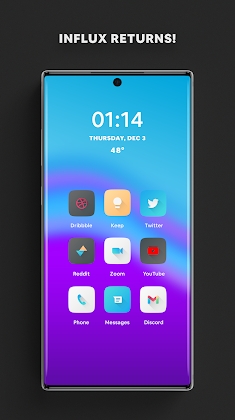 Influx 2: Return Of The Long Shadow - An Icon Pack Mod Apk