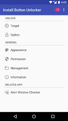 Install Button Unlocker - Fix Screen Overlay Error Mod Apk