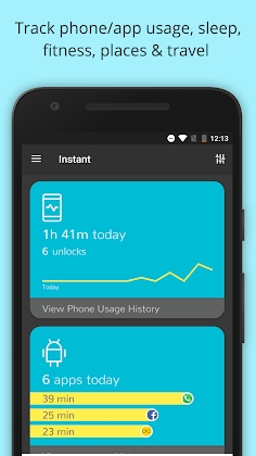 Instant - Quantified Self, Track Digital Wellbeing Mod Apk