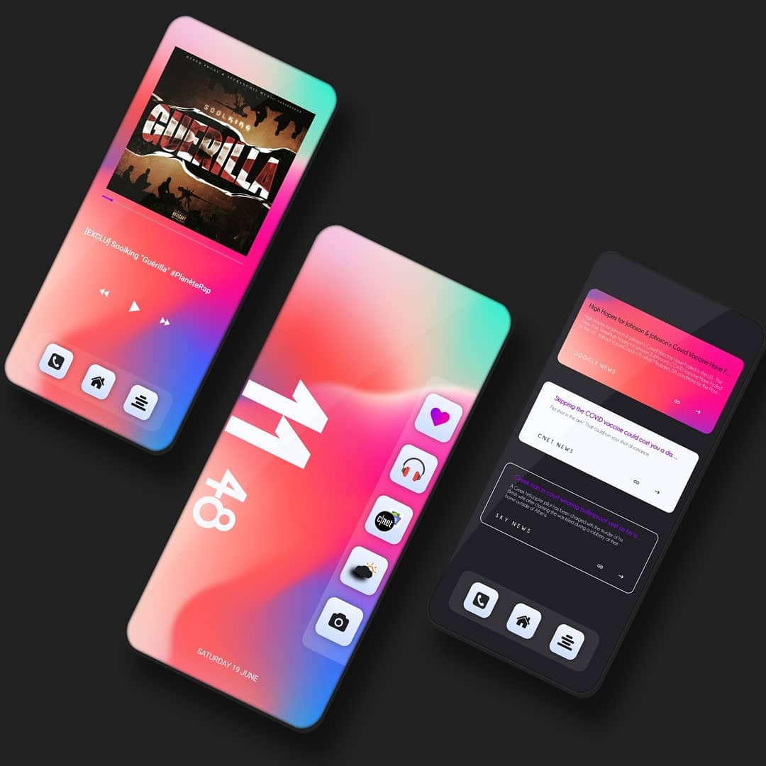 Download IOS klwp Mod Apk