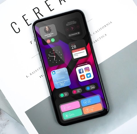 Ios Ux KWGT Mod Apk