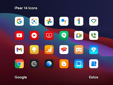 Download iPear 15 - Icon Pack Mod Apk