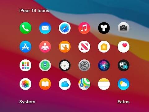 iPear 15 - Round Icon Pack Mod Apk