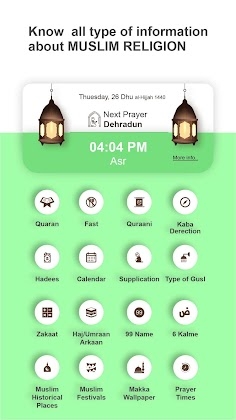 Islamic Muslim Calendar: Prayer Timing Qibla Mod Apk