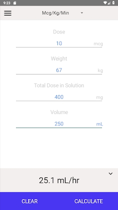 IV Infusion Calculator Mod Apk
