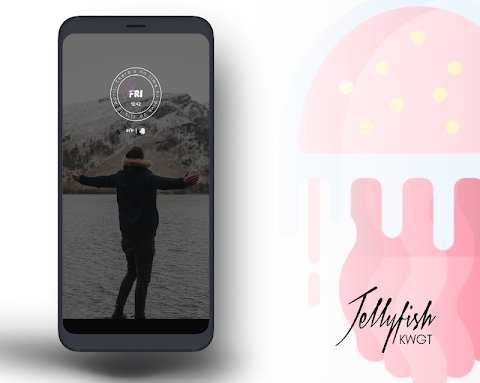 Download Jellyfish KWGT Mod Apk