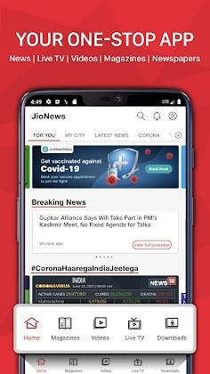 Download JioNews - Live News, Videos, Newspaper, Magazines Mod Apk