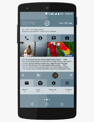 K4 KLWP Preset Mod Apk