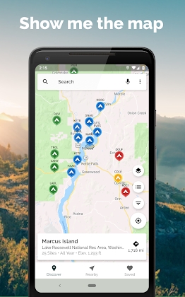 Kampnik - US & CA Campgrounds Mod Apk