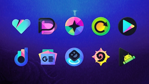 Kraken - Dark Icon Pack Mod Apk