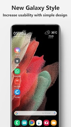 Launcher  Galaxy S21 Style Mod Apk