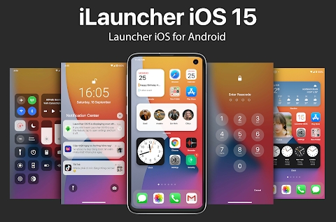 Launcher iOS15 - iLauncher Mod Apk
