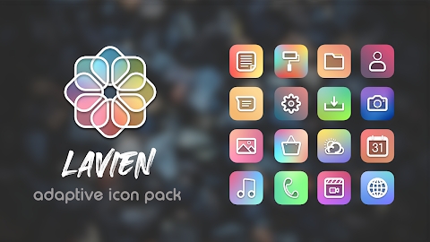 Download Lavien Adaptive Icon Pack Mod Apk