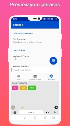 Download LazyBoard - Phrase Keyboard. Mod Apk