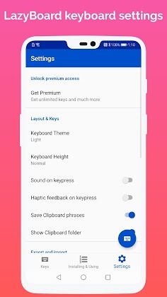 LazyBoard - Phrase Keyboard. Mod Apk