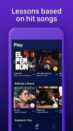 Download Learn Spanish through music with Lirica Mod Apk
