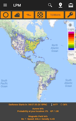 Light Pollution Map - Dark Sky & Astronomy Tools Mod Apk