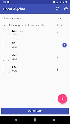 Linear Algebra Calculator Mod Apk