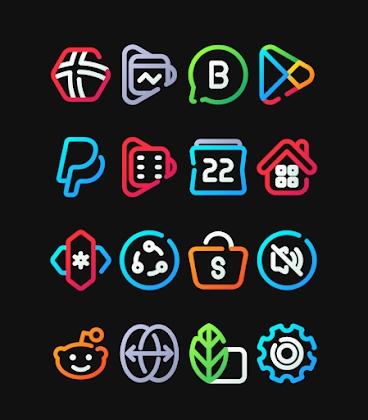 Download LineBula - Icon Pack Mod Apk