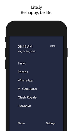 Download Litely - Light Phone Launcher Mod Apk