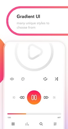 Download Liv White - Poweramp v3 Skin Mod Apk
