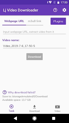 Lj Video Downloader (m3u8, mp4, mpd) Mod Apk