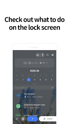 Download LockScreen Calendar - Schedule Mod Apk