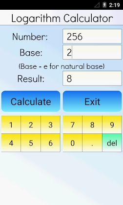 Logarithm Calculator Pro Mod Apk