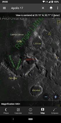 Download Lunescope Pro - Moon & Eclipse Viewer Mod Apk