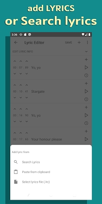 Download Lyrics Editor: Make Lyrics Mod Apk