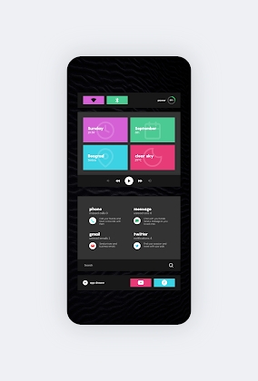 Download Majestic KWGT - Unique Widgets for Your Homescreen Mod Apk