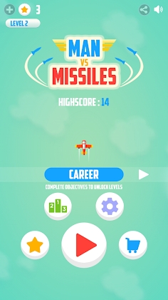 Man Vs. Missiles Mod Apk