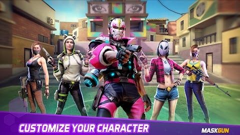 Download MaskGun: FPS Shooting Gun Game Mod Apk